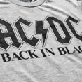 thumbnail image 2 of ACDC Back in Black Men's Gray T Shirt, 2 of 3