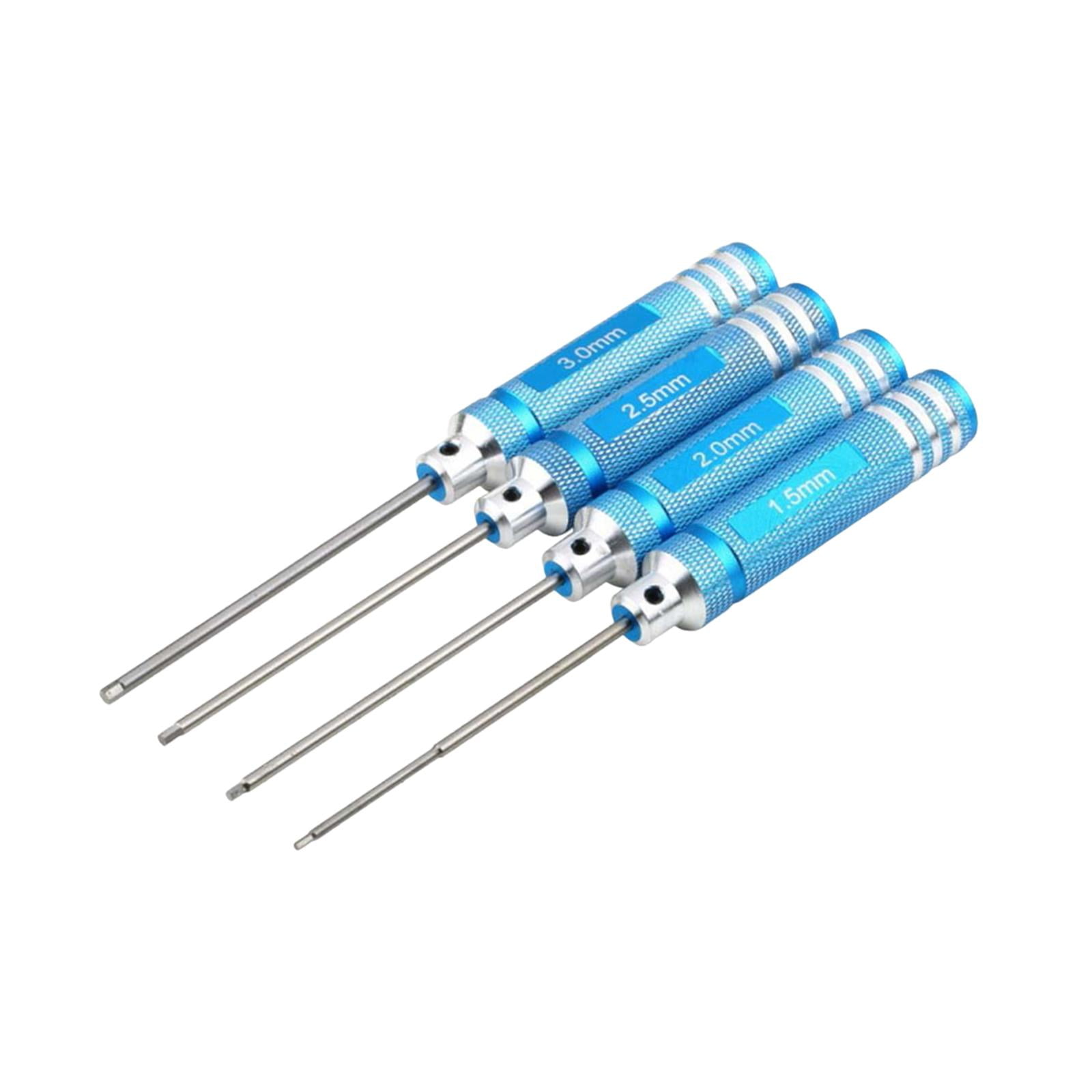Esquirla 4 Pieces Hex Screw Driver Set Hex Socket Screwdriver for