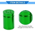 thumbnail image 4 of Unique Bargains 4 Pcs Tire Valve Stem Caps 11x17MM Car Wheel Valve Cap Universal for Car Bike Aluminum Alloy Green, 4 of 7
