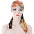 thumbnail image 2 of Qhome Womens Rhinestone Head Scarf Head Wrap Chemo Cap Spandex Bandana Du Rag, 2 of 7
