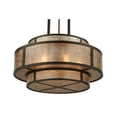 thumbnail image 2 of Meyda Tiffany 125657 Andreas Ii 6 Light 24" Wide Suspension Pendant - Bronze, 2 of 7