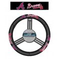 thumbnail image 1 of Fremont Die Atlanta Braves Leather Steering Wheel Cover, 1 of 1