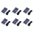 thumbnail image 1 of 5 Modos 20 COB LED Solar Lámpara Bombilla Recargable USB (placa, 1 of 6