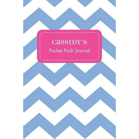 Cassidy's Pocket Posh Journal, Chevron (Paperback)