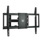 onn Extra-Large Full Motion TV Wall Mount 80"-110", UL Listed, Swivel ±60°, up to +5°/-15° Tilting
