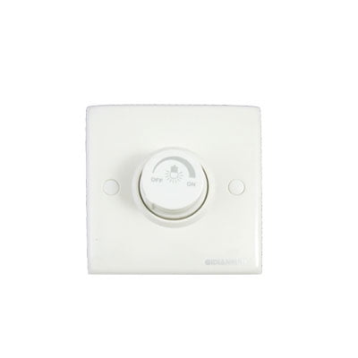 2 x Clipsal Dimmer light switch Knob white plastic 