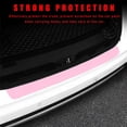 thumbnail image 4 of Yazoeia Car Rear Bumper Protector Guard, Auto Scratch-Resistant Rubber Trunk Door Entry Guard Accessory, Universal Non-Slip Vehicle Trunk Door Sill Protector for Most Cars (35"×2.7", Pink), 4 of 6