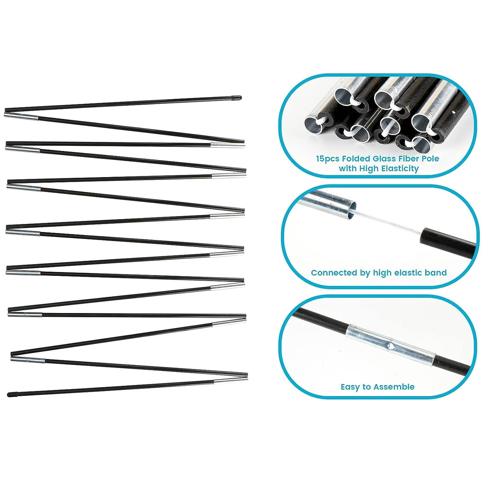 Dserhfy 1 Set Balloon Arch Kit Easy Assembly Reusable Adjustable Versatile Balloon Arch Set for Party Decorations