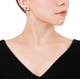 thumbnail image 5 of Aretes Pendientes Ametrinaa con Cristal Swarovski Blanco Chapa de Oro 18k, 5 of 5