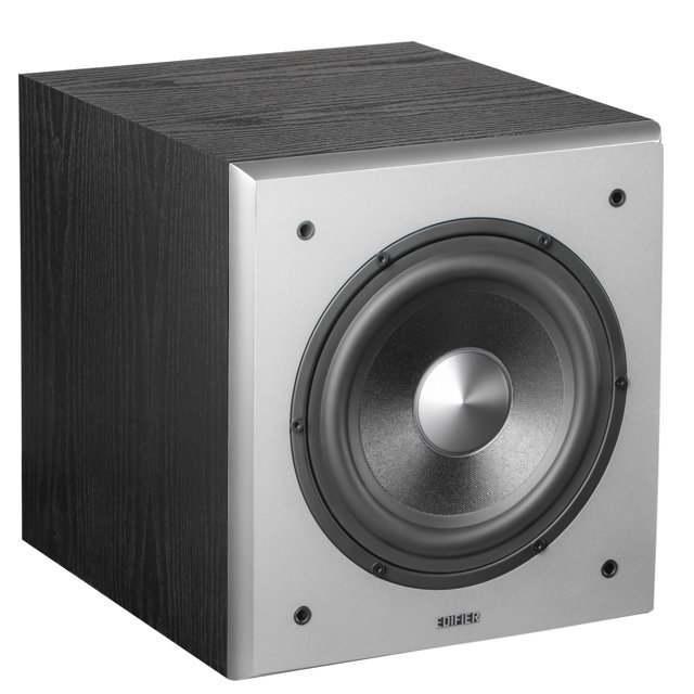 Edifier T5 Caisson de Basses Alimenté - Woofer Actif 70w RMS avec Haut-Parleur 8 Pouces et Filtre Passe-Bas