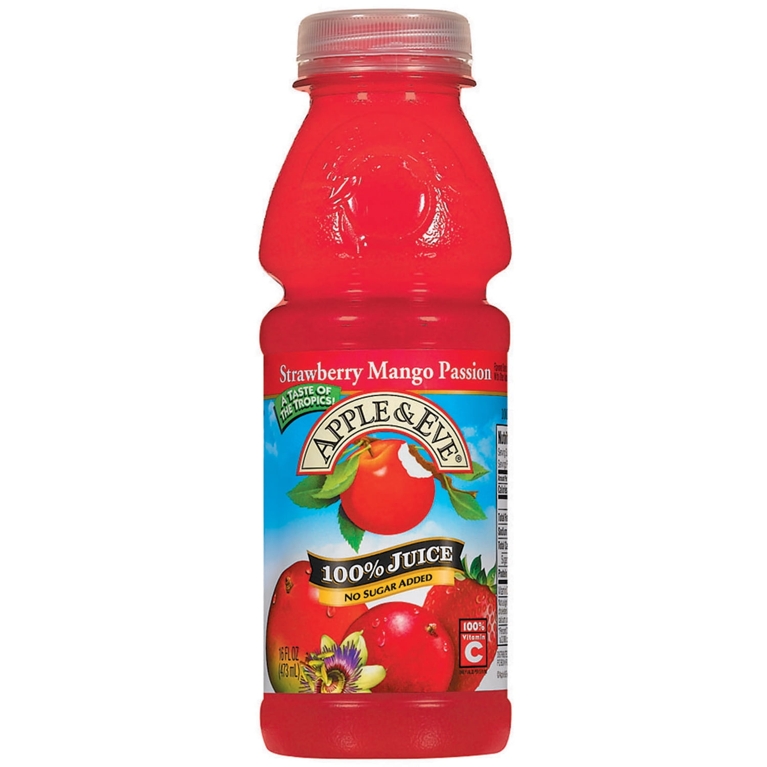 Apple & Eve® 100 Strawberry Mango Passion Juice 16 fl. oz. Bottle