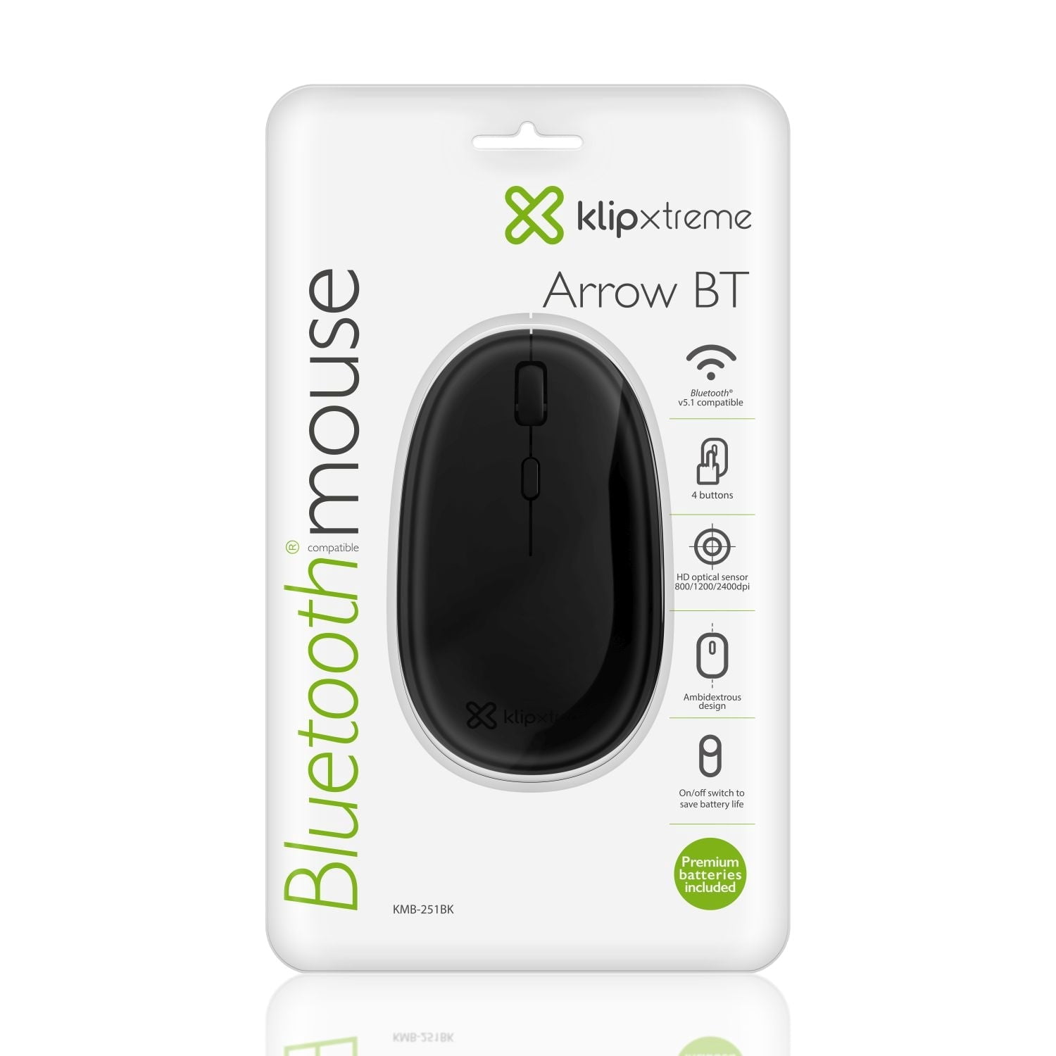 Klipxtreme - Mouse Bluetooth (KMB-251BK)