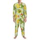 thumbnail image 3 of Fotbe Cartoon Dinosaurs Pijama de Hombre con Estampado de Manga Larga, Conjunto de 2 Piezas, Ropa de Dormir Suave y Cómoda con Bolsillos-Large, 3 of 7
