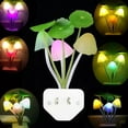 thumbnail image 2 of LED Wall Night Light Mushroom Plants Style Sensor Lamp For Kids Sleeping W7J6, 2 of 6