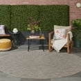 thumbnail image 5 of Nourison Practical Solutions Outdoor Grey Mocha 8' x Round Area Rug (8 Round), 5 of 10