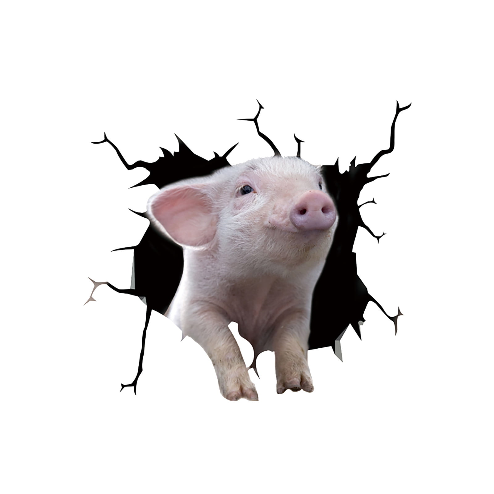 Pig Farm Animal Vinyl Die Cut Car Decal Sticker-FREE SHIPPING