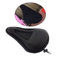 thumbnail image 4 of 3D Soft Seat Breathable Saddle Seat Cover Breathable Comfortable Triangular Groove, 4 of 10