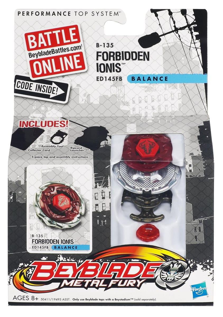 Beyblade Metal Fusion Top Wave 7 Forbidden Ionis - Walmart.com