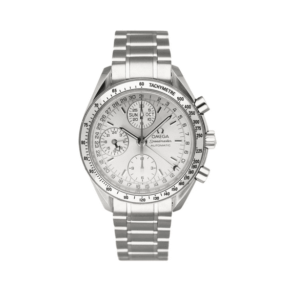 Pre-Owned Omega Speedmaster 3523.30.00 â€“ 39mm Silver Dial with Stainless Steel Bracelet