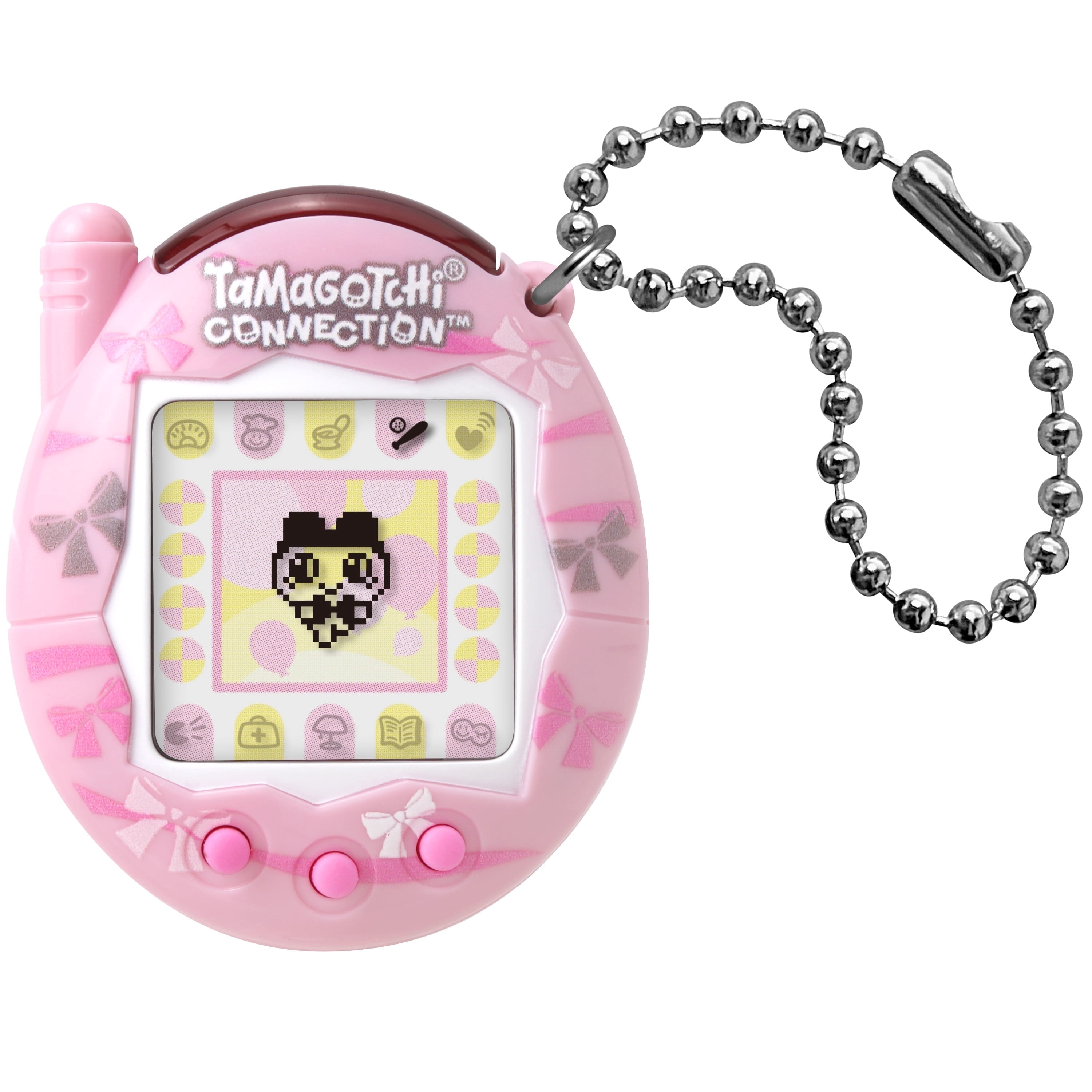 Tamagotchi Pix - Floral (Pink) Electronic Pet with: Original, Near