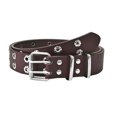 thumbnail image 2 of Fashion Stylish Double Buckle Casual Hollow Out Belt for Everyday Wear Belts for Men Formal Click Comfort Cowboy Belt Mens Belt without Holes Click Belt Leather for Men Big Tall Leather Belt, 2 of 3