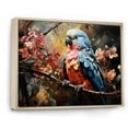 thumbnail image 2 of Designart "Parrot Flyers In A Dreamland" Parrot Floater Framed Canvas Prints, 2 of 5