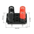 thumbnail image 2 of Unique Bargains 5 Pcs Connecteur de Prise 4 Voies à Ressort à Libération par Pression pour Haut-Parleur, 2 of 4