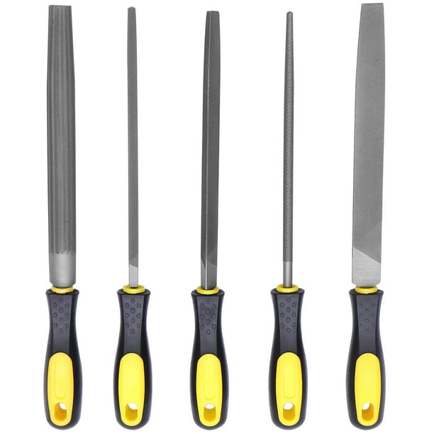 File Set 5pcs Hand File Set for Metal Practical File Set Steel File