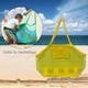 thumbnail image 5 of 2 piezas de bolsas de playa de malla, bolsa de transporte , bolsa de juguetes, plegable, ligera Yuyangstore bolsos de playa de malla, 5 of 7