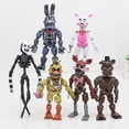thumbnail image 1 of 6 pcs Five Nights at Freddy's Action Figure FNAF Toy Bonnie Foxy, 1 of 5