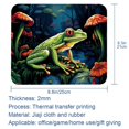 thumbnail image 5 of Frog Square Desk Pad Mouse Mat Gaming Mousepad, 8.3x9.8 Inch, Non-Slip Rubber Bottom, Printed, Suitable for Office and Gaming, 5 of 6