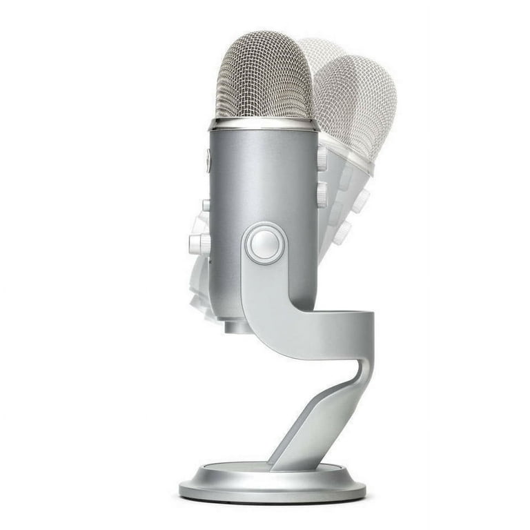 AUPHONIX Silver PRO Microphone Shock Mount – Shockmount Compatible w/B