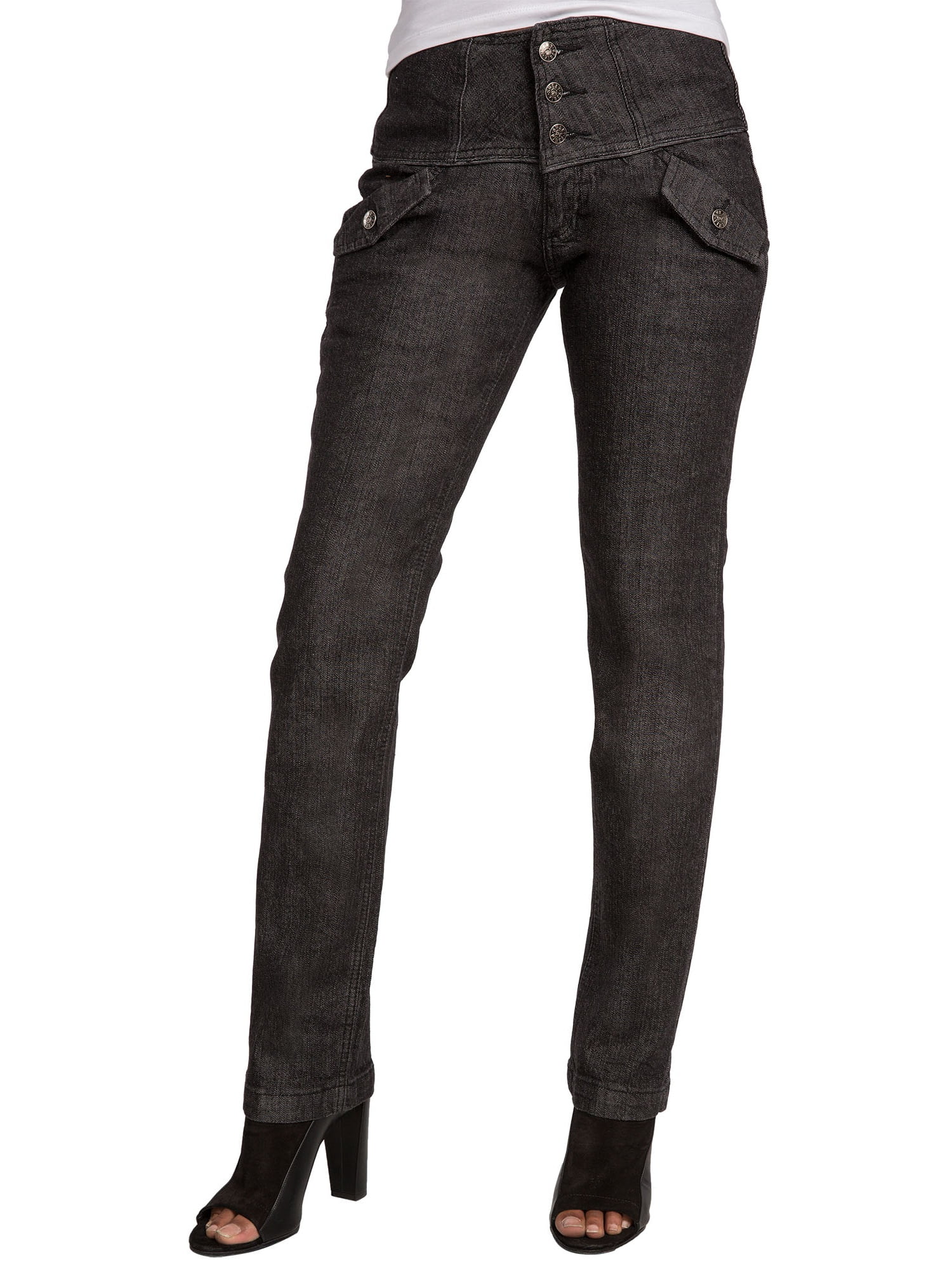 womens jeans elasticated waistband