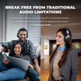 thumbnail image 3 of Audífonos Creative Zen Hybrid Pro inalámbricos con ANC y Bluetooth, 3 of 7
