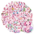 thumbnail image 3 of 35pcs-50pcs Colorful Axolotl Stickers Animal Cute Cartoon Stationery Stickers for Phone Laptop Suitcase, 3 of 9