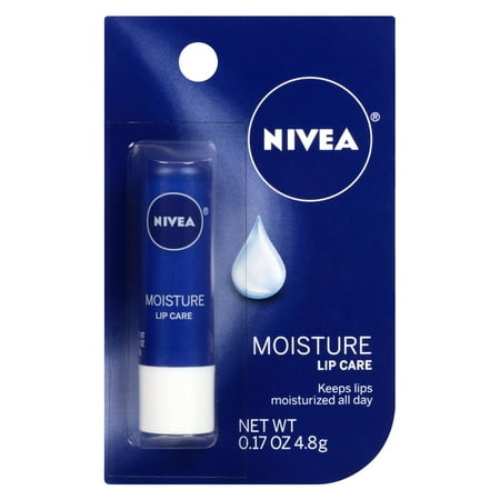 Nivea Lip Care Moisture 0.17 Ounce (Pack of 6)