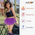thumbnail image 3 of Tutu Skirts And Socks for Women Adults Fluffy Dance Ballet Bubble Skirt Puffy Elastic Tulle Short Skirts Halloween Christmas Costume, 3 of 6