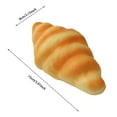 thumbnail image 3 of Funny Adorable Bread Portable For Cute Funny Bread Shaped Novelty Toy For Kids And Adults Soft PU Material For Home And Playful Design Rattle Games 8 Months Brain Teaser Games 10 Months Children's, 3 of 3