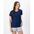thumbnail image 2 of Hanes Sport Cool DRI Women’s Performance T-Shirt Navy L, 2 of 6