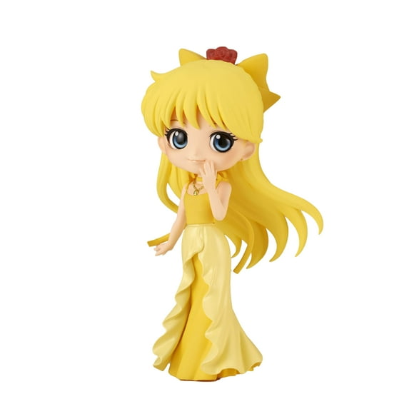 Banpresto - Pretty Guardian Sailor Moon Eternal The Movie - Q Posket - Princess Venus Version A Statue 5.1 Inch