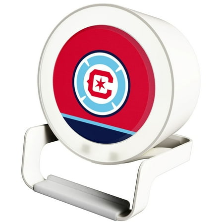 

Chicago Fire Split Design Night Light Wireless Charger And Bluetooth Speaker