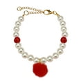 thumbnail image 1 of Collier de Perles Élégant et Ajustable pour Chats et Chiens, 1 of 4