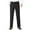Black, variant on BXINGOHAI Mens Elastic Waist Pants Casual Pant for Seniors Stretch Waistband Gray 5XL