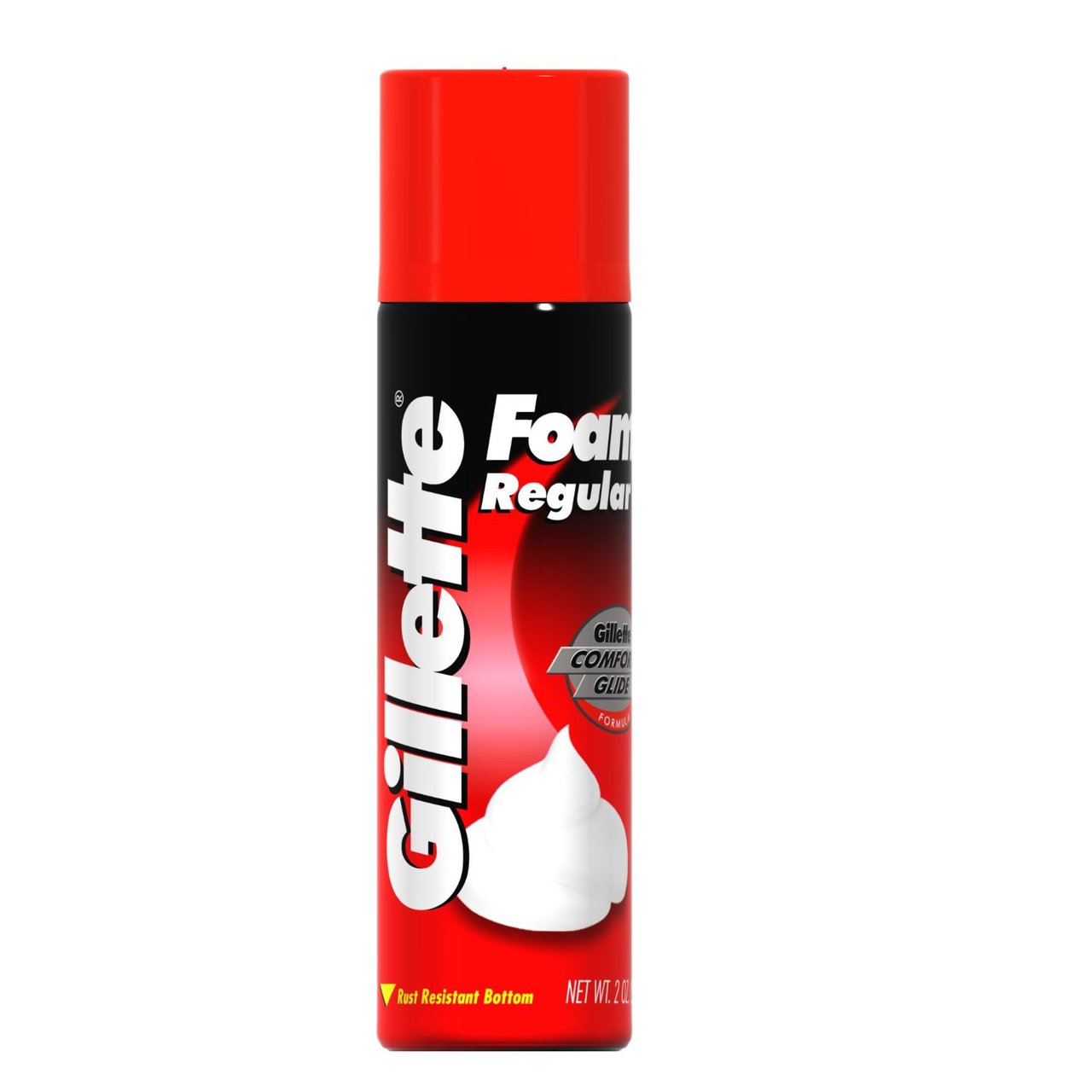 48 PACKS Gillette Foamy Regular Shaving Cream 2 Ounce