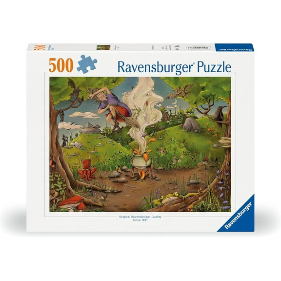 Ravensburger 1200077 - Forst Witch-500 Pieces Puzzle for Adults from 12 Years