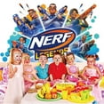 thumbnail image 4 of Nerf school Backdrop Background Banner Taspestry Wall Decor Birthday Party Supplies Poster Fans, 4 of 6