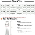 thumbnail image 3 of FRSASU Two Piece Outfits for Women Solid Color Lounge Sets Round Neck Sweatshirt Elastic Waist Sweatpants Sweatsuits Set Coffee, 3 of 4