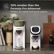 Baby Brezza Formula Pro Mini Baby Formula Mixer Machine Fits Small Spaces and is Portable for Travel– Bottle Makers Makes The Perfect Bottle for Your Infant On The Go, White