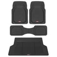 thumbnail image 1 of Alfombrillas y forro de maletero de goma Motor Trend FlexTough, color negro, 1 of 5