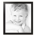 thumbnail image 2 of ArtToFrames 17" x 19" Raw Edge Black Picture Frame, 17x19 inch Black MDF Poster Frame (WOM-4460), 4 Pack, 2 of 8